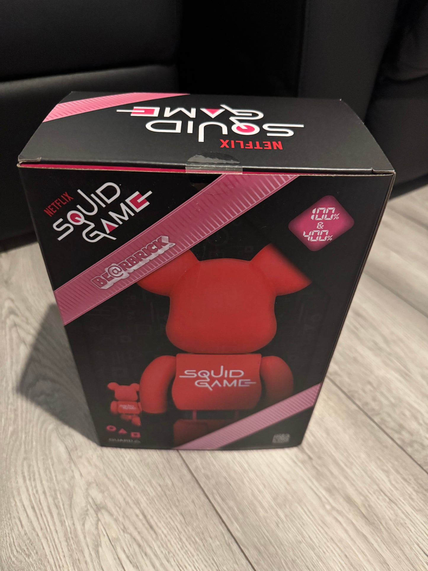 Be@rbrick X Squid Game - Triangle Guard Figure set