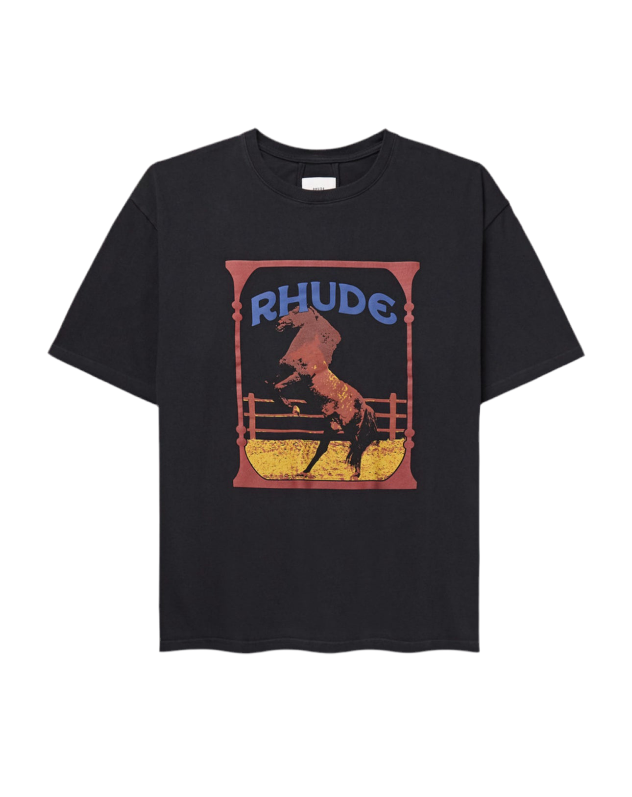 Rhude Cadre Nior Logo-Print Cotton Jersey T-shirt