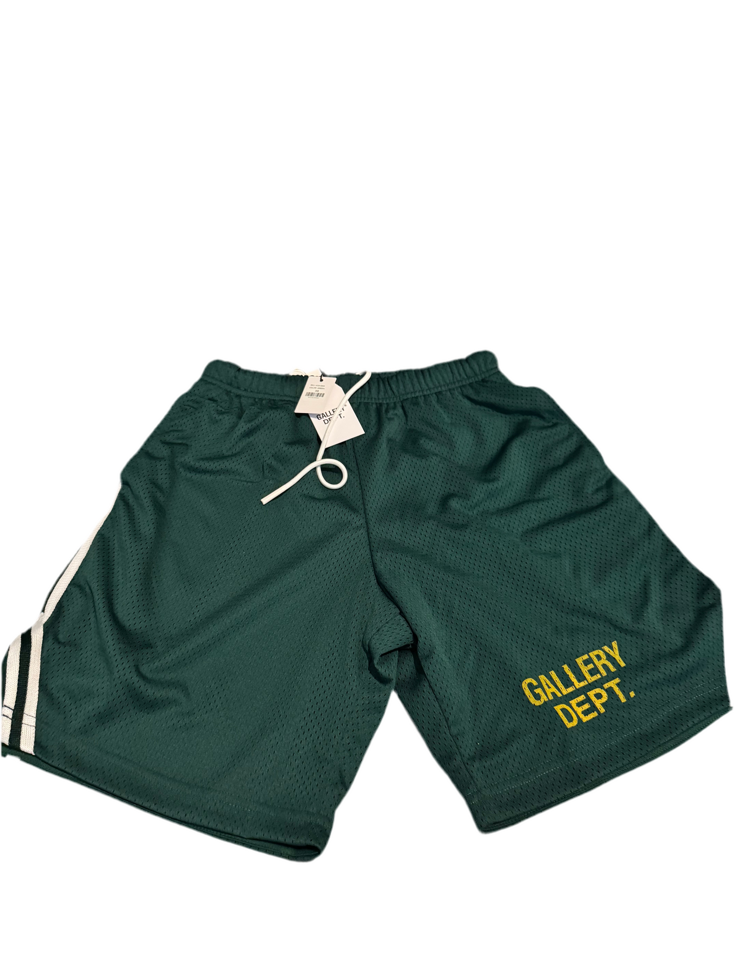 Gallery Dept. Wide Court logo print trimmed mesh shorts