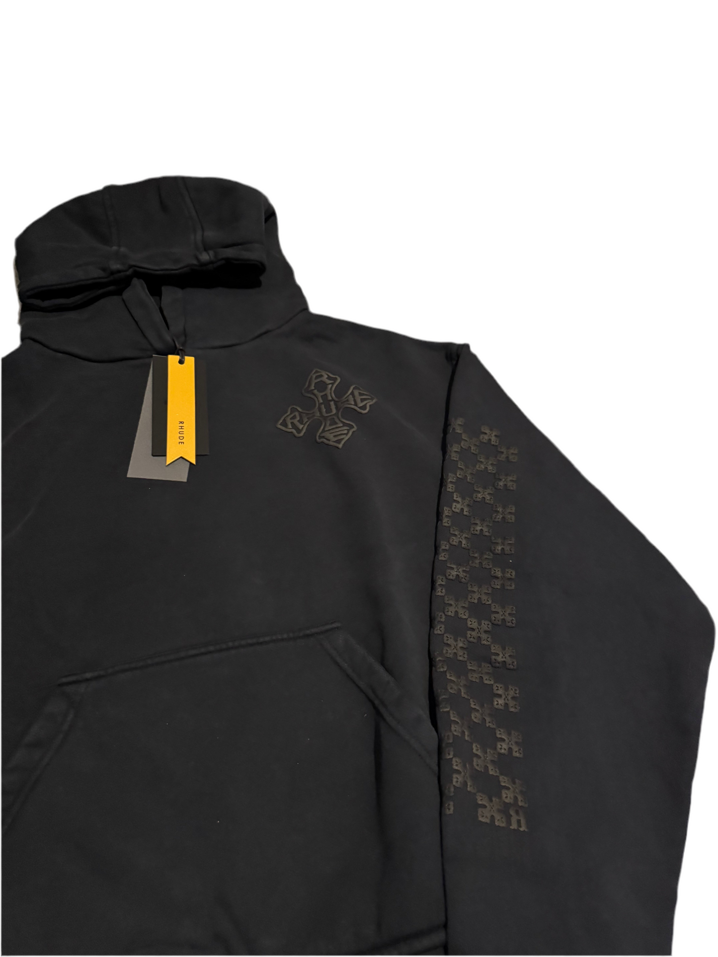 Rhude Cross Logo-Print Hoodie