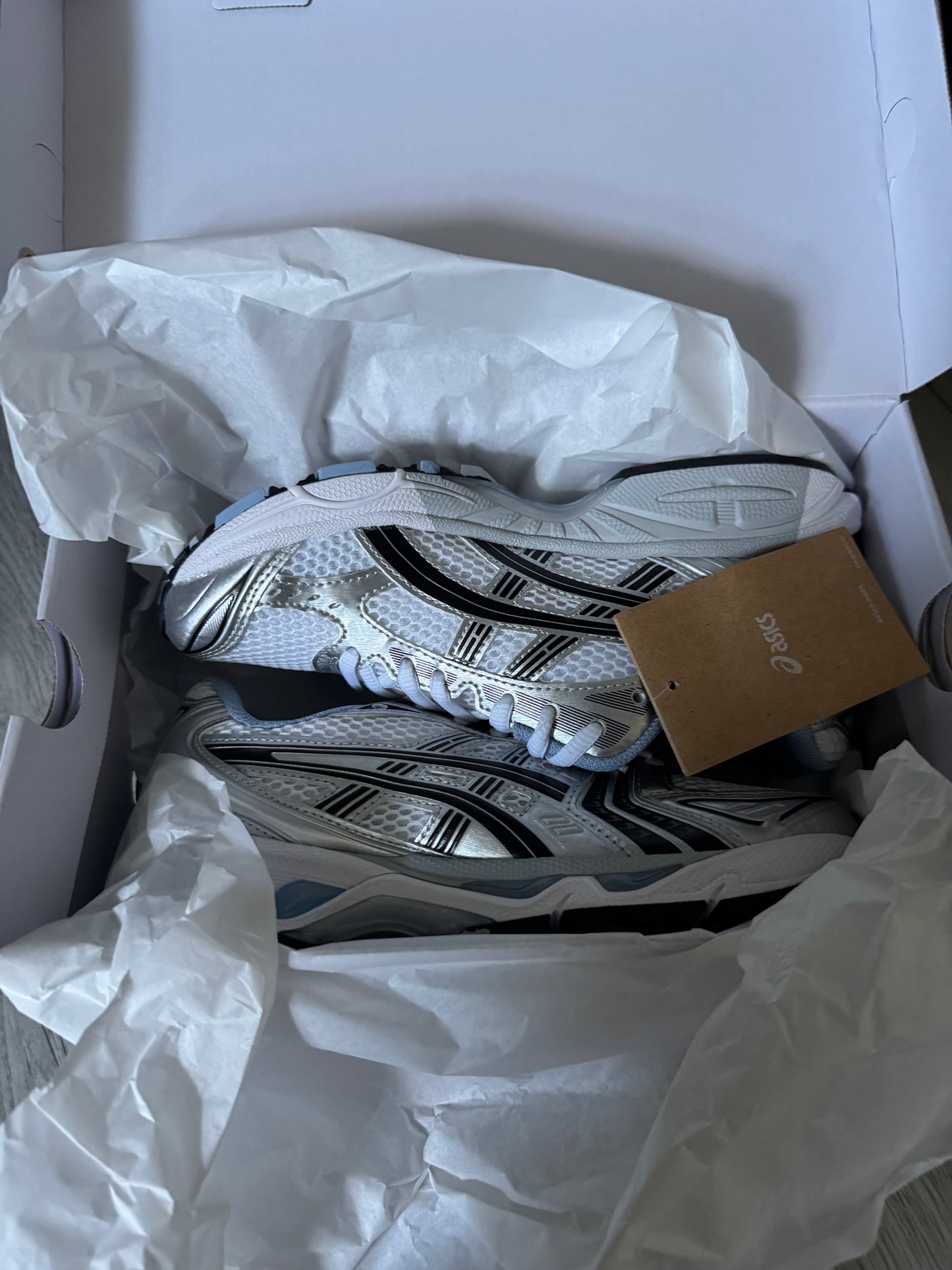 ASICS x JJJound Gel-Kayano 14 White/blue