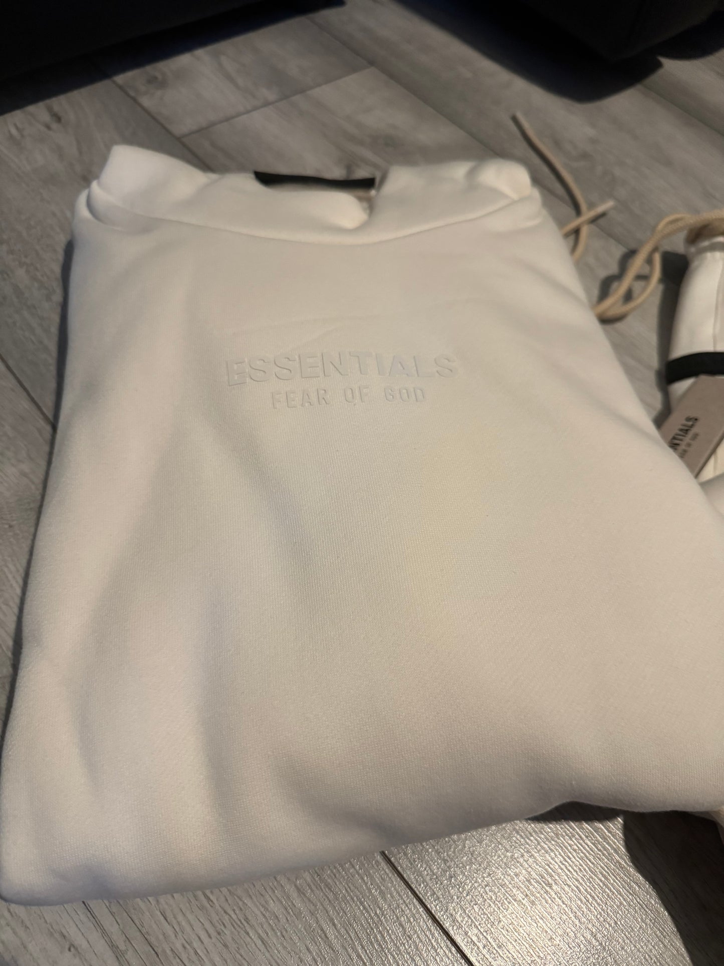 Fear Of God Essentials - Core Collection SS23 Tracksuit (White)