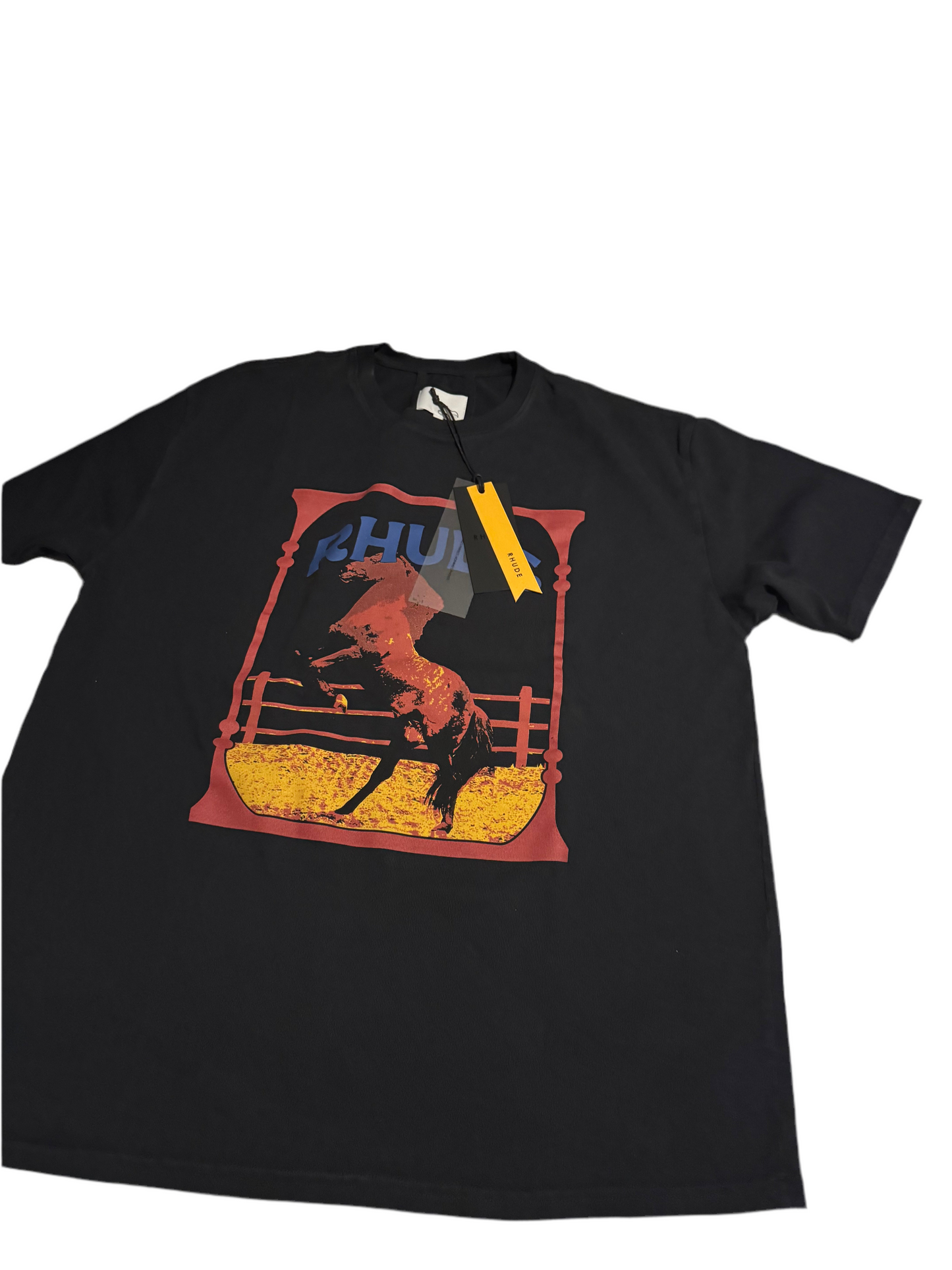 Rhude Cadre Nior Logo-Print Cotton Jersey T-shirt