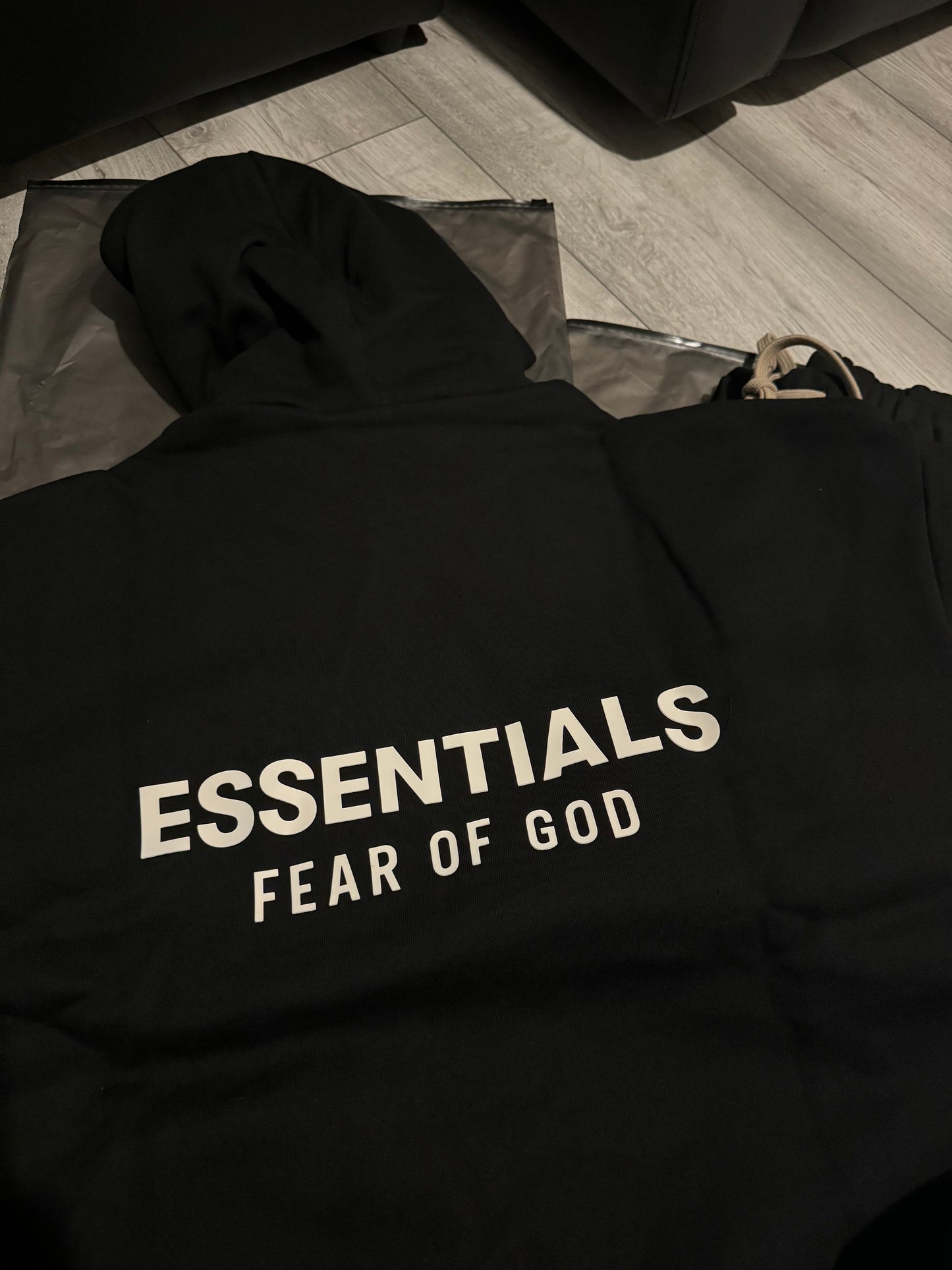 Fear Of God Essentials - New Collection SS24 Tracksuit - Black