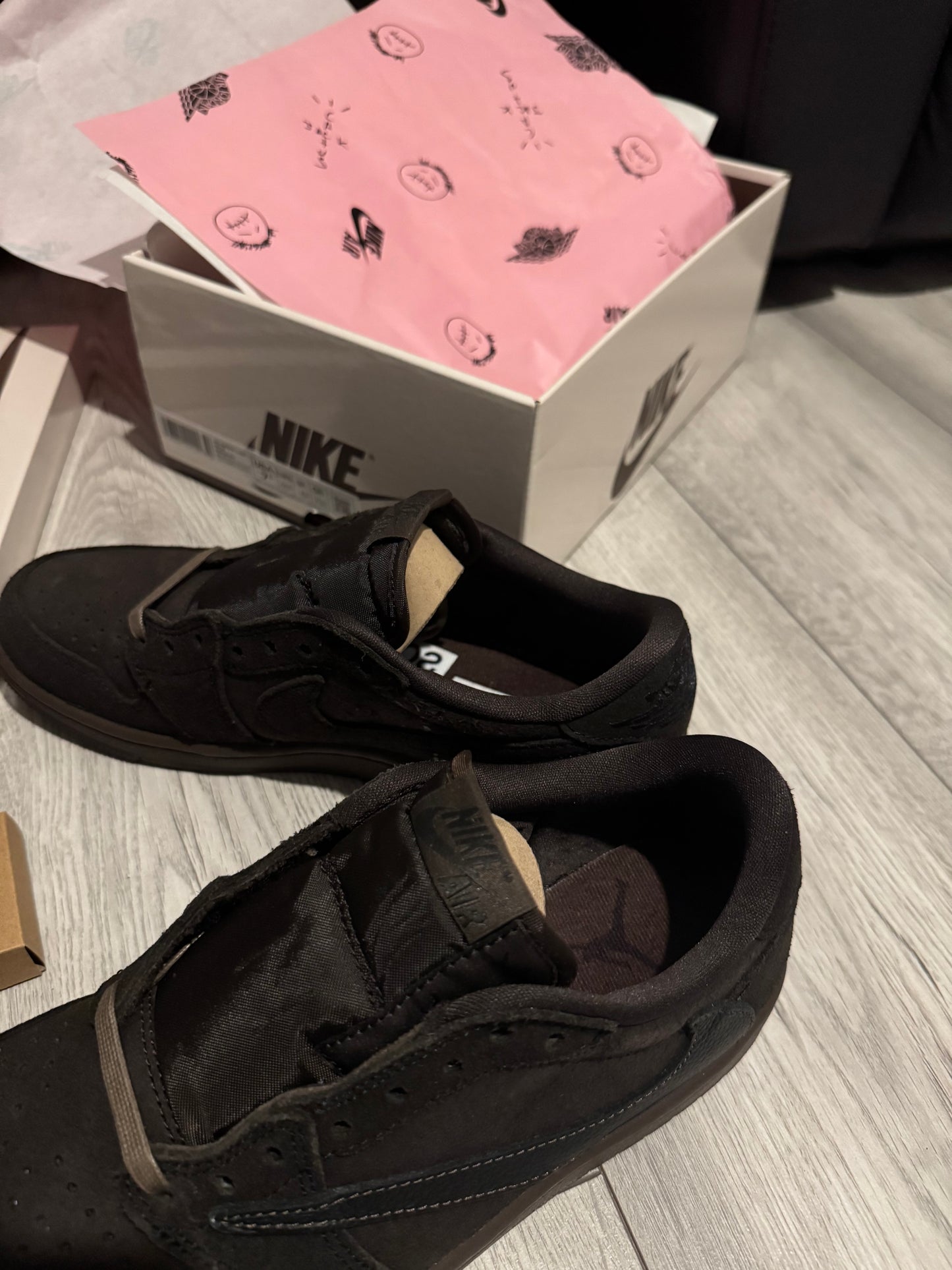 Travis Scott x Air Jordan 1 Low OG SP Velvet Brown 2024