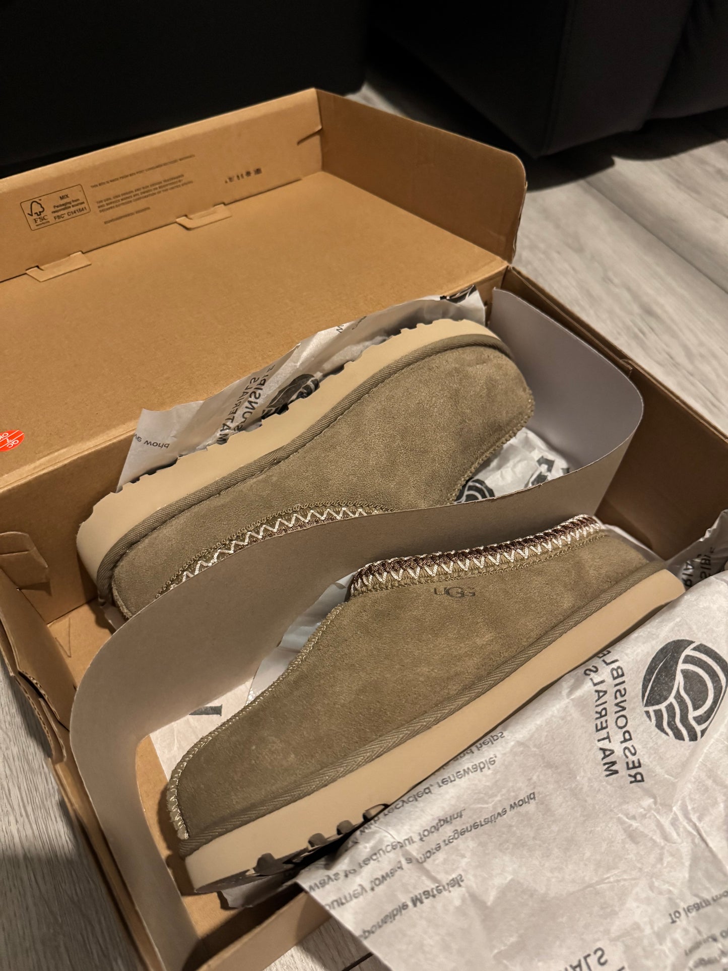 UGG Tasman Slippers - Antelope W