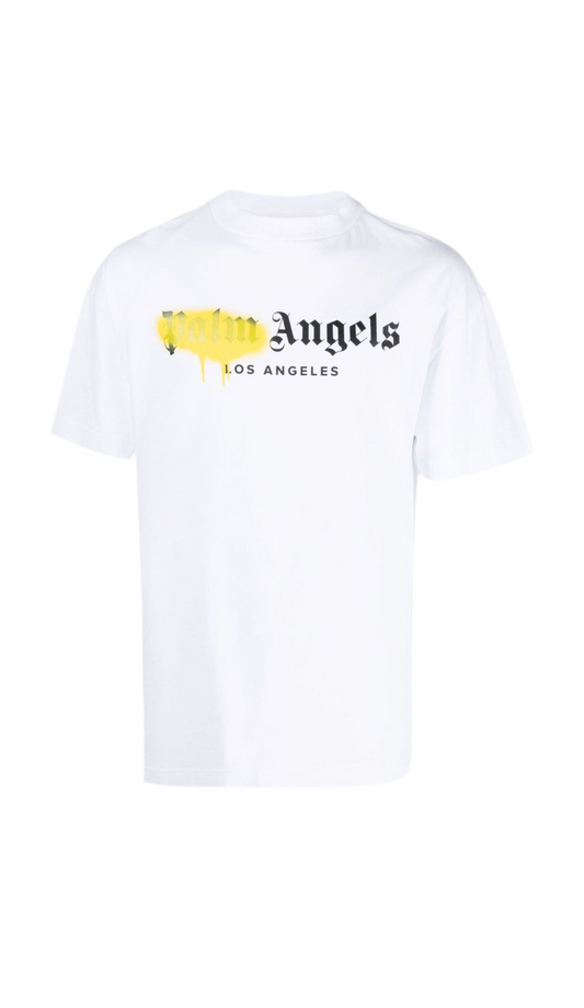 Palm Angels LA Logo Print T-Shirt