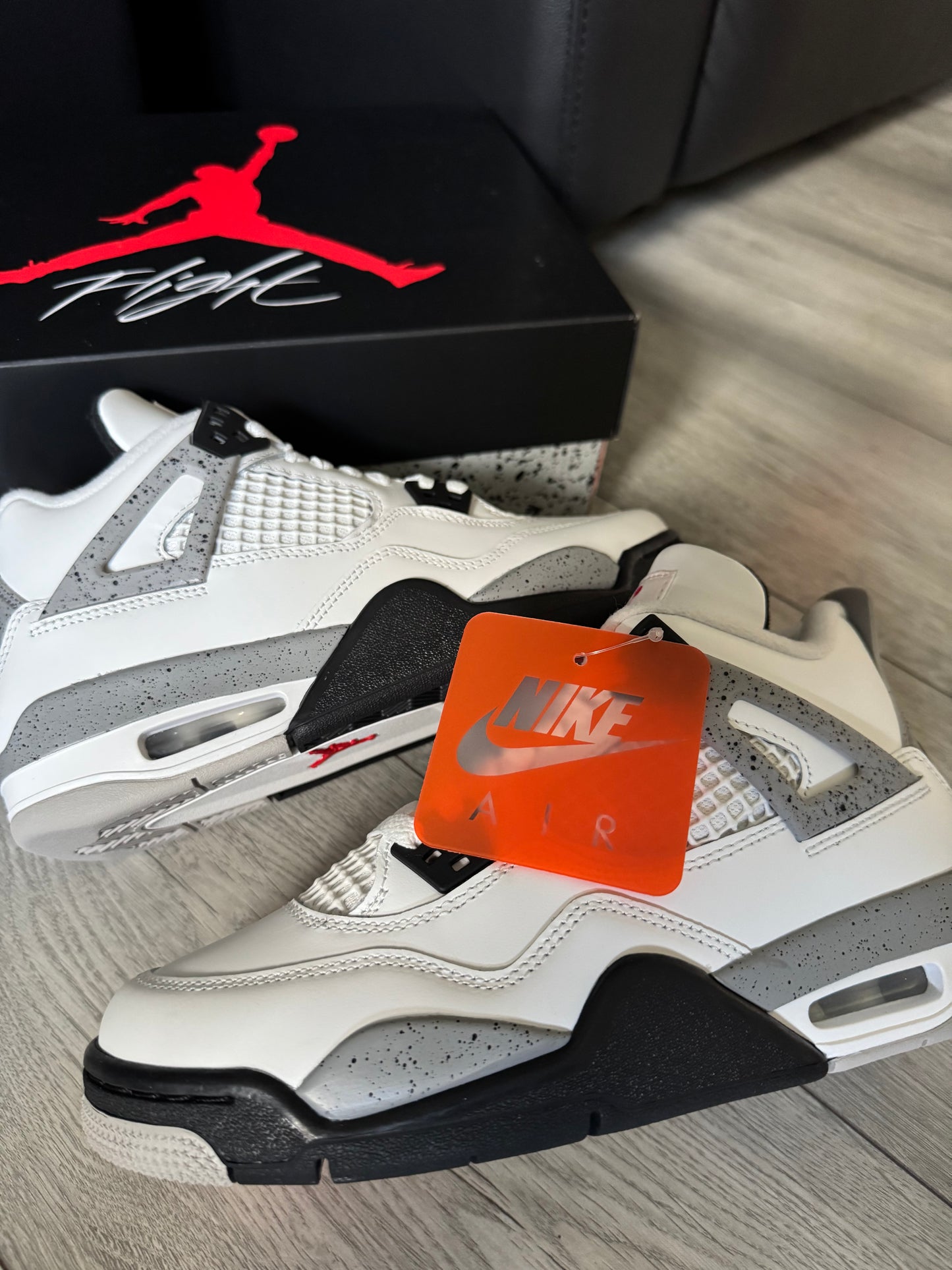 Air Jordan 4 Retro White Cement