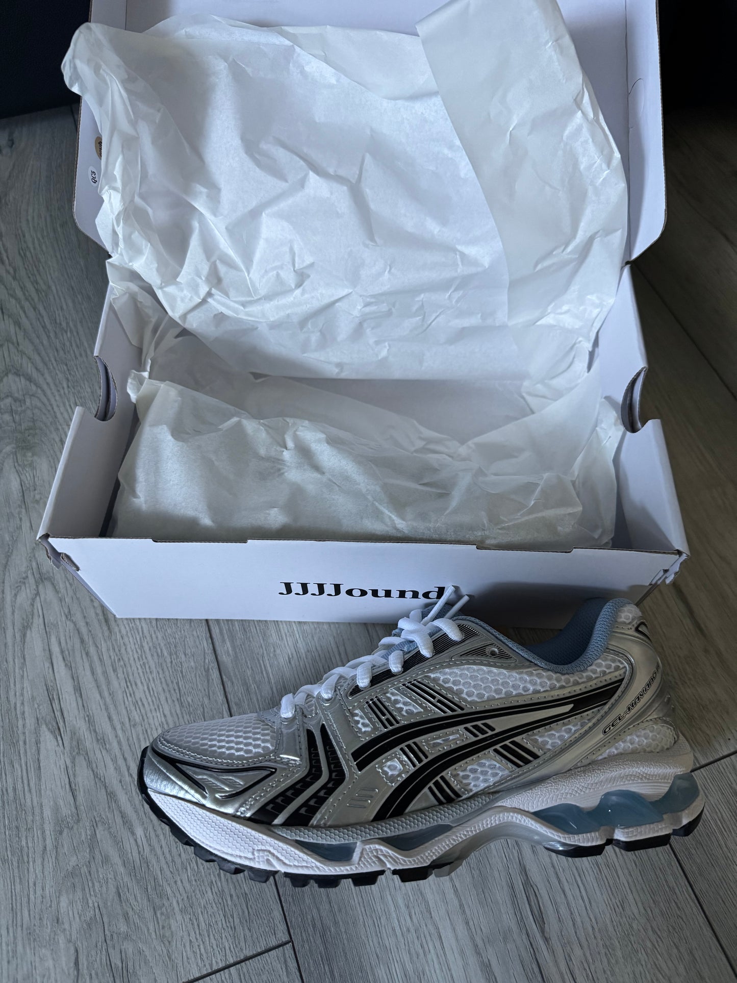 ASICS x JJJound Gel-Kayano 14 White/blue