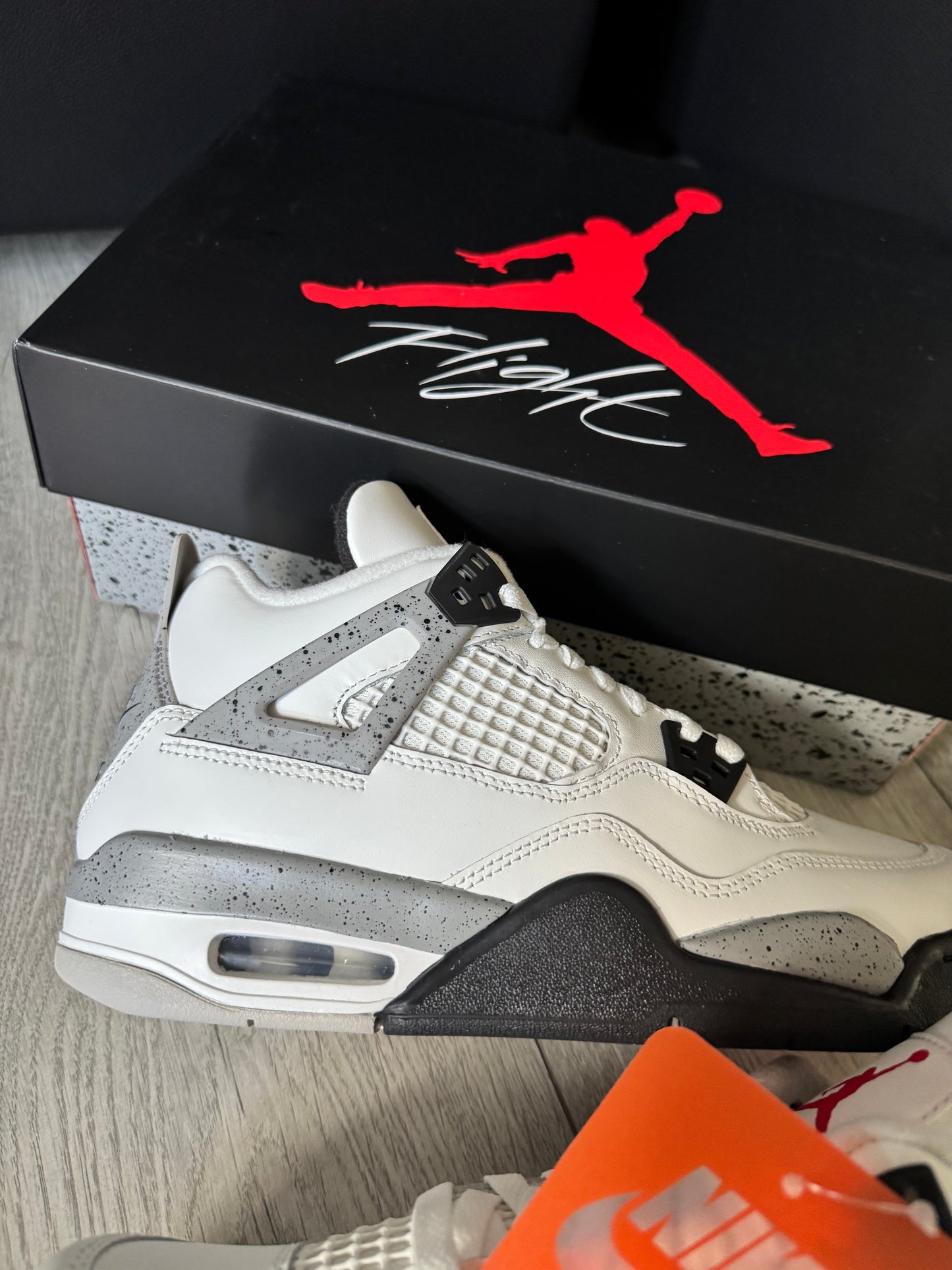 Air Jordan 4 Retro White Cement