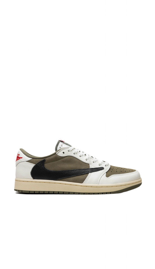 Travis Scott x Air Jordan 1 Low OG SP Medium Olive 2024